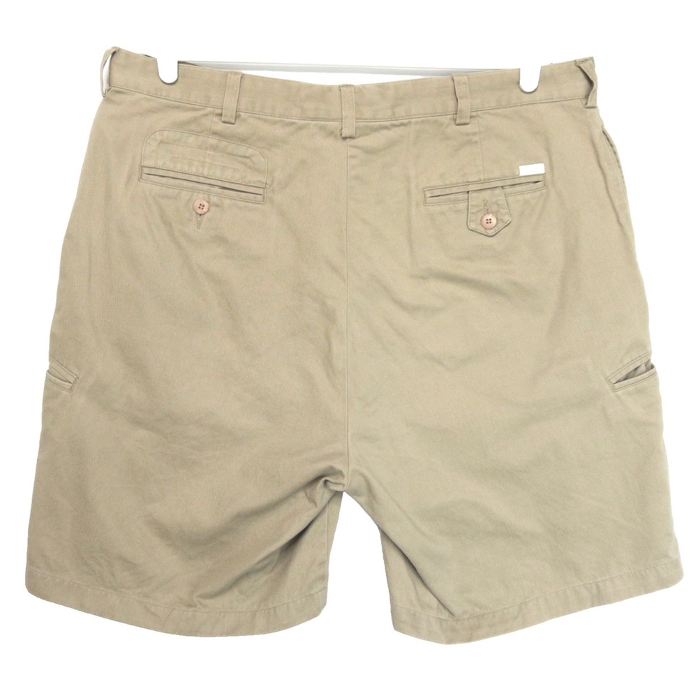 Tehama Clint 100% Cotton Khaki Chino Cargo Utility 7 Pockets Shorts Mens 38 38x9